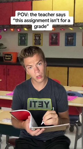 I’ll never do an assignment if it doesn’t count😂😂 #comedy #funny #laugh #assignment #teacher #explore | Chanslaw