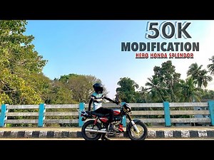 MODIFIED VERSION HERO HONDA SPLENDOR ||MODEL 2000