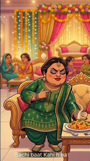 Types of Aunties in Desi Weddings |Part 3 | Funny Animated Story | The Story Room