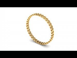 Making cuban chain ring by using Matrix 9 عمل خاتم سلسله بأستخدام برنامج ماتريكس