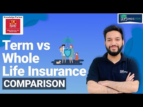 Term vs Whole Life Insurance Policy in Hindi | Life Insurance Comparison and Explained