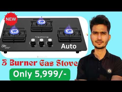 Lifelong 3 Burner HobTop Under only 5,999/- $ New Model Gas Hob under only 5,999/-