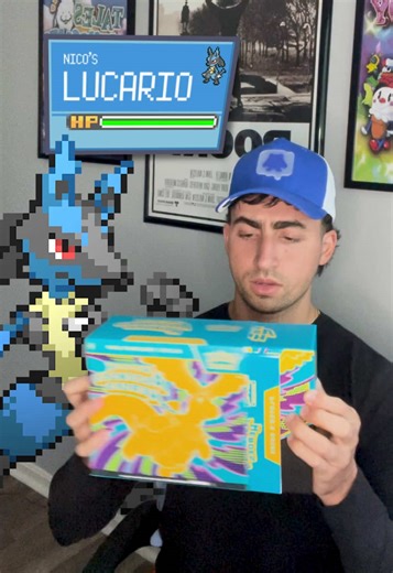 How do you guys like this style of card opening?! I was super hyped to show you guys this so I hope you're intonit. If you like it, I'll do some more of it too 💪😀 Thanks to Collectr for sponsoring the video!! Thanks to them I was able to rip this ETB - I use the app to track my collection, if you're not already using it you totally should be. I put a link to their site in my links on my page too Who's ready for some more Lucario series next?! #pokemon #nintendo #pokemongo #pokemontcg