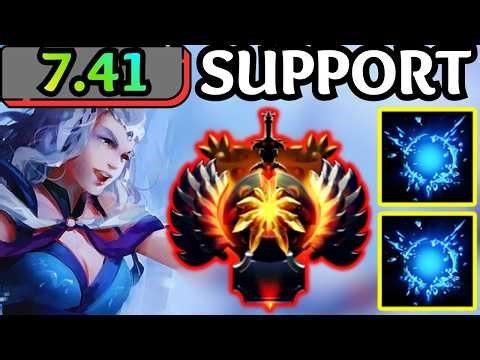 🔥 New Patch 7.41 BROKEN CRYSTAL MAIDEN — New GLACIAL GUARD OP Support! 🔥