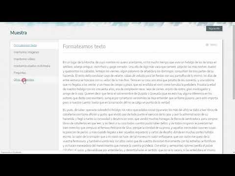 Crear rúbricas en eXeLearning