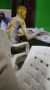 After he went off, not knowing he was hungry, the robot was seen eating a well prepared Beans Torbogee in the cafeteria 🤣🤣🤣 Video Credit: FOCAL FM | Vision TV