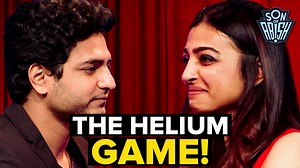 Throwback to the time when Kenny and Radhika recited some famous movie lines but on helium. Kenny, Radhika and Helium. What else do you want in a video? | Abish Mathew
