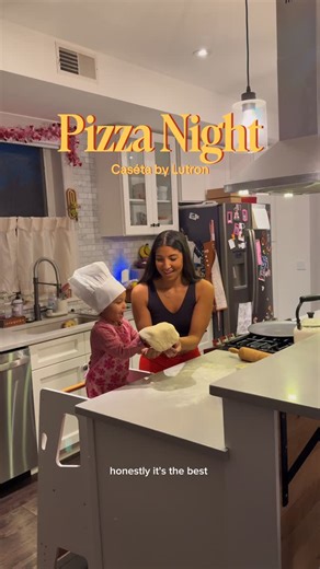 Cass Matthews | Who else loves pizza night? 🍕💡 Adding smart lighting to our home was honestly as simple as making these pizzas. With Caséta Smart Lighting... | Instagram