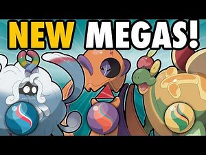 Creating NEW POKEMON MEGA EVOLUTIONS (That aren't X or Y shaped)