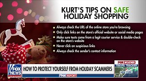 Kurt 'The Cyber Guy' Knutsson's tips for safe holiday shopping