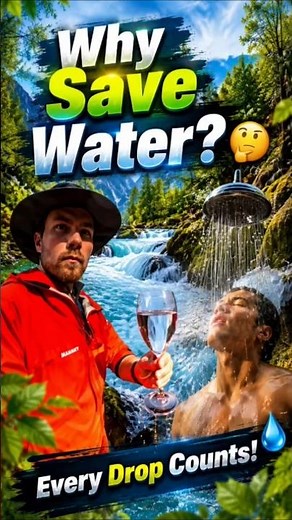 Why Do We Need to Save Water If Earth Is 71% Water? 🌍 #savewater #facts #mi #foryou