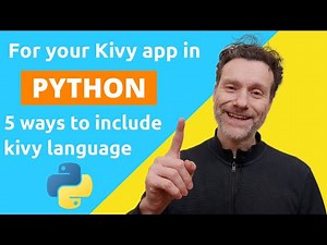 Kivy language in Python: 5 ways of linking Kivy language with Python