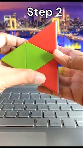 Step 2-1 Pyramorphix Solving😍👋 #cubeshorts #3dpuzzle #popular