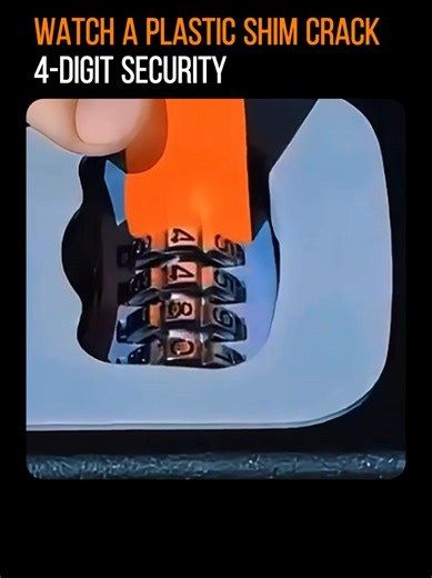 How to Easily Bypass a Combination Lock