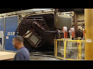 Rotational Molding Process Arms in Motion