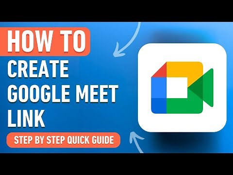 How to Create a Google Meet Link (Easy Tutorial)