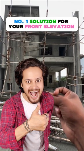 Granules Stone Texture Is Like Magic✨ So Stop❌ Using Boring paint & Tiles on Your Elevation #texture