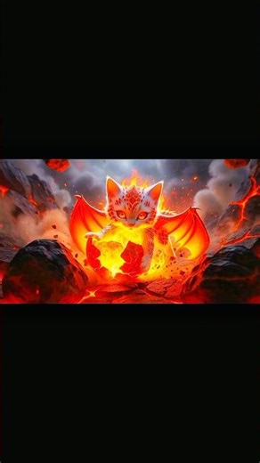 Father Cat vs Dragon Son 😱🔥 Epic Rescue | 3D Animation Shorts