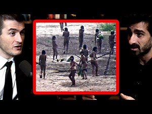 Never-before-seen footage of uncontacted tribe warriors | Paul Rosolie and Lex Fridman