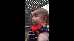 Baby's Mind is Completely Blown Learning About the Miracle of Life