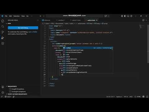 Making simple conditions using switch case by alain