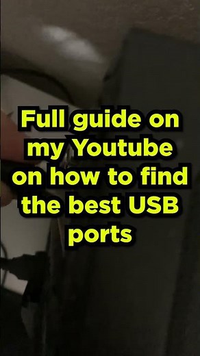 THESE ARE THE BEST USB PORTS ON YOUR PC!