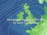 Met Office predict record high air pressure to beat 1957 record