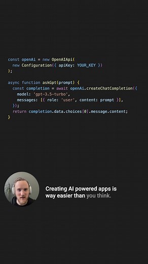 Build AI-Powered Apps Easily with OpenAI Integration