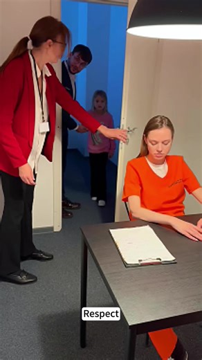 Kindness in prison❤️#respect #understanding #kindness #kids #usa #fyp