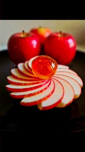 Easy and Simple Apple Carving...! #shorts