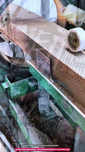 Automatic Brick Making Machine – Clay Extrusion and Cutting up to 5000 Bricks/Hour