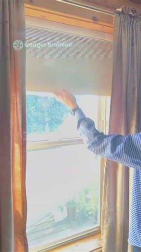 No drill cellular shades