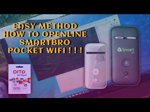 PAANO E OPENLINE ANG SMARTBRO POCKET WIFI | HOW TO OPENLINE ZTE MF65M 2020/2021 LATEST METHOD