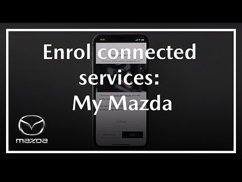 MyMazda | How to enrol for Connected Services
