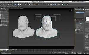 3DSMAX Morpher表情编辑