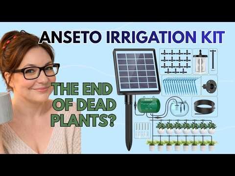 AnseTo Solar Irrigation System Quick Review & Reveal: Auto Garden Watering Made Easy! (#ad)