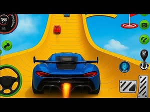 Mega Ramp Monster Car Racing 3D - Extreme Car Stunts - Android Gameplay