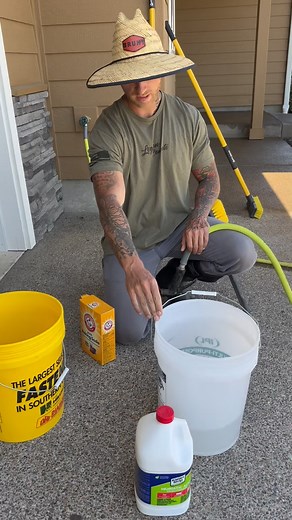 If you have ugly exposed aggregate concrete…do this! Any questions….let me know and I’ll make a video answering them 😊 #concrete #oregon #construction #southernoregon #stampedconcrete | Codie Troy Paul