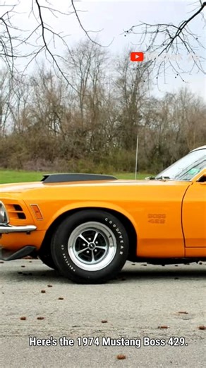 1970 Mustang Boss 429 — NASCAR Power on the Street
