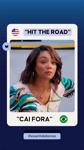 1.5K views · 4.3K reactions | "Hit the road" ➔ "Cai fora / Ir embora...