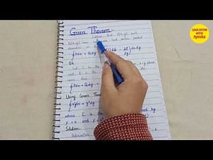 Green Theorem || Application of Green Theorem & Two Important Examples of Green Theorem