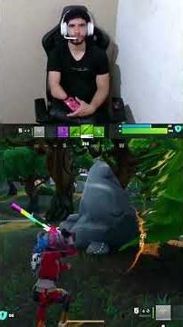 Harley Quinn Faces Fortnite Storm & Intense Combat! #shorts