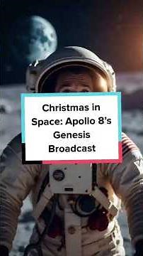 Christmas in Space: Apollo 8’s Genesis Broadcast