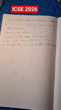 ICSE 2026 Maths | Arithmetic Progression | Specimen Question |Grade 10 #shorts