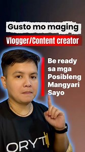 42K views · 4.2K reactions | Kong hindi ka Ready wag mong Subukan maging Vlogger/ Content creator #tips #paanomagingvlogger #contentcreatorrelate #contentcreator #ForEntertainmentPurposesOnly | Tomboy Tv | Facebook