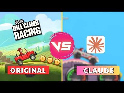 Testing Claude AI: Can It Build a Hill Climb Racing Game? 😱| AI Game Development Experiment #ai