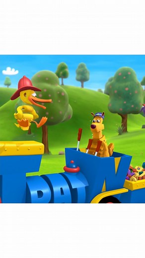 G'day Duck! #kangaroo #splash #wordworld | WordWorld