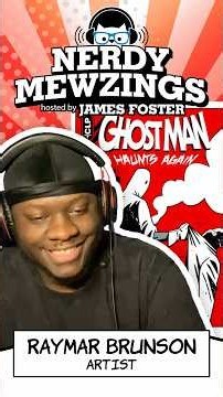The Return of Ghost Man Creator Raymar Brunson! #comicbookartist #podcast