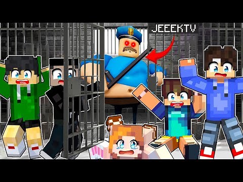 I'm Pretending A Barry Police Prison Run In Minecraft!