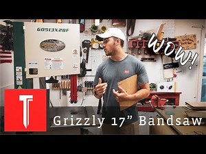 My New Grizzly 17" Bandsaw G0513X2BF